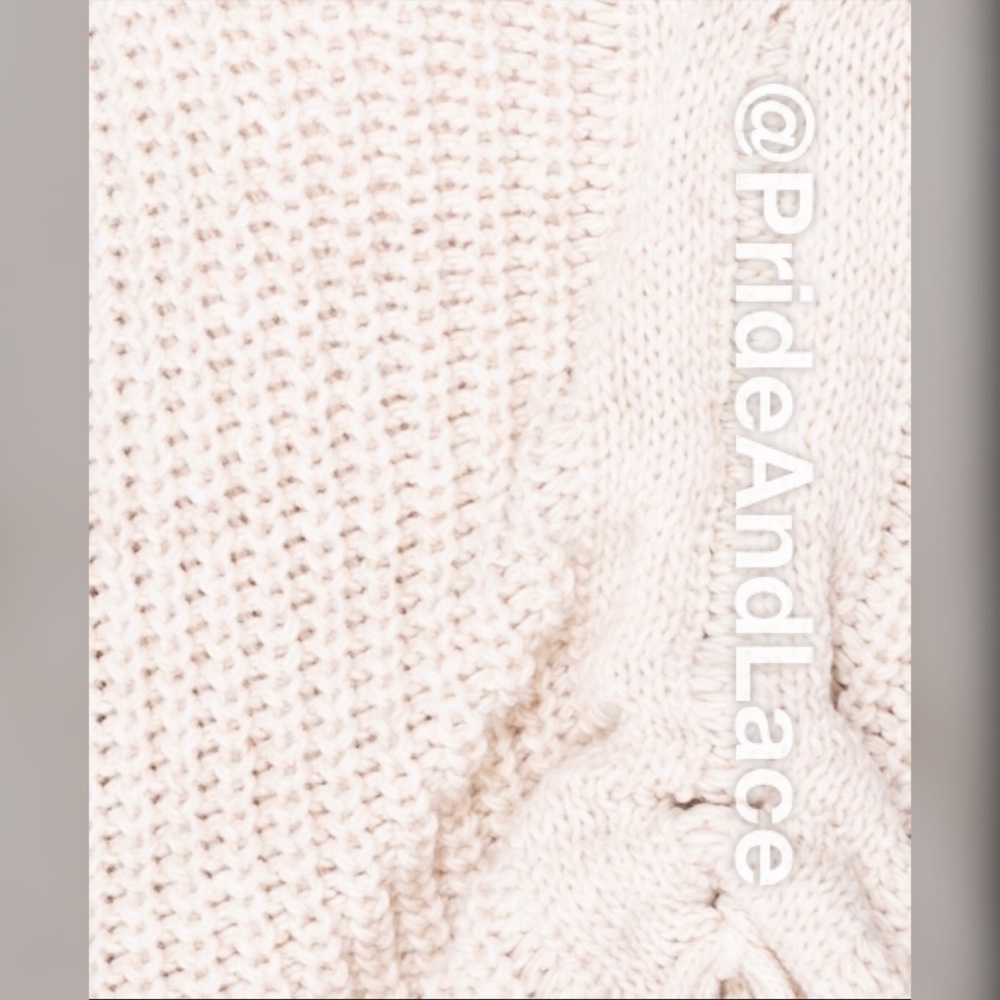 LAST 1️⃣ Stone V Neck Ruching Detail Tie Up Jumper - Picture 6 of 6